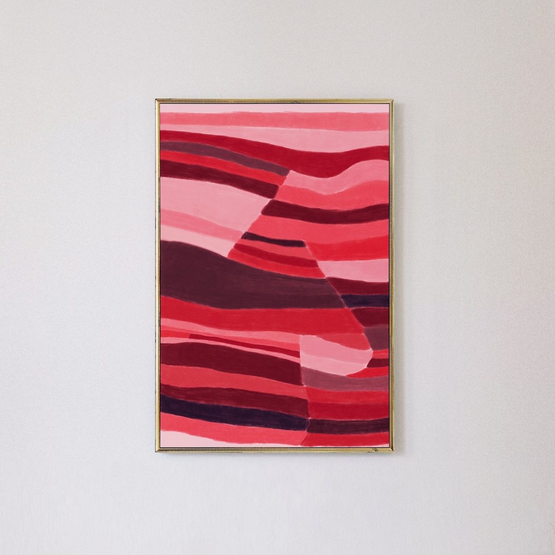 Abstract Art Print, Bohemian Eclectic Abstract - Image 3