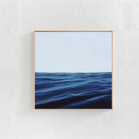 Ocean Nautical Photography, Horizon Art Print