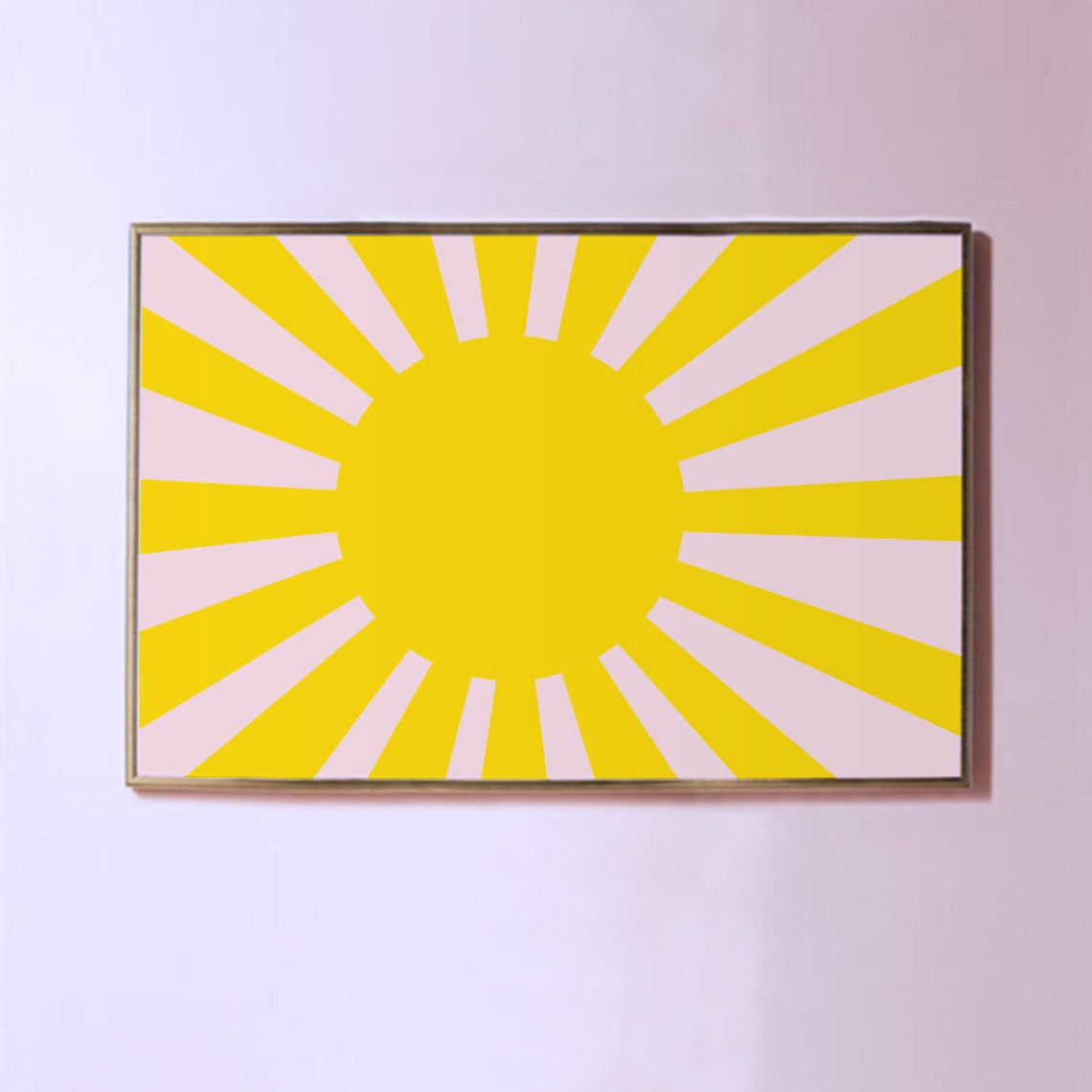 Sun Art Nursery Wall Art Print, Modern Kids Decor - Image 3