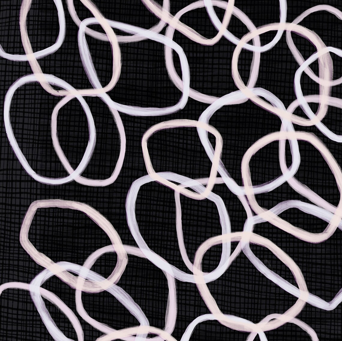 Connections Scandi Boho Abstract Lines Circles - Image 3