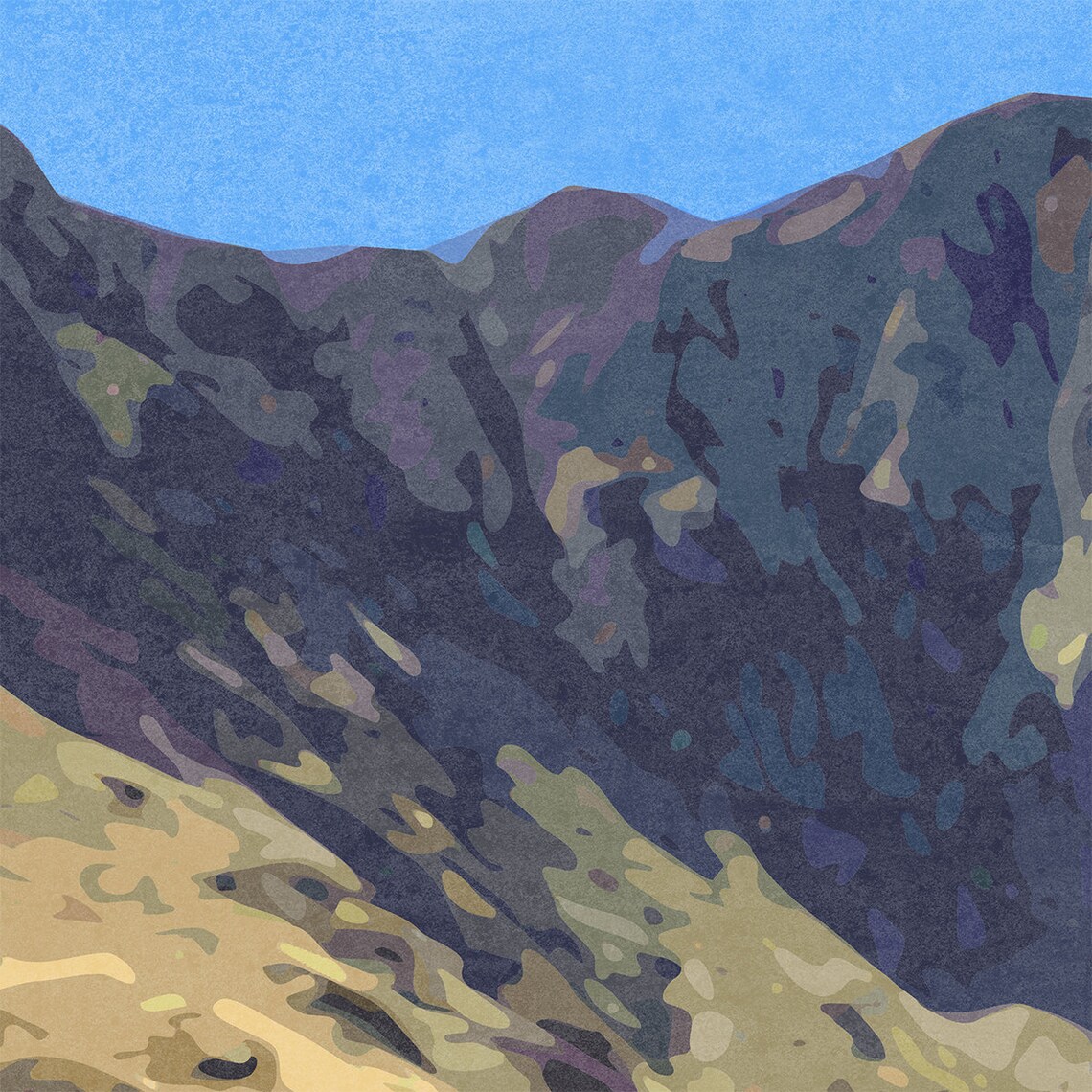 Cadair Idris Snowdonia Mountain Art Print, Wales - Image 2
