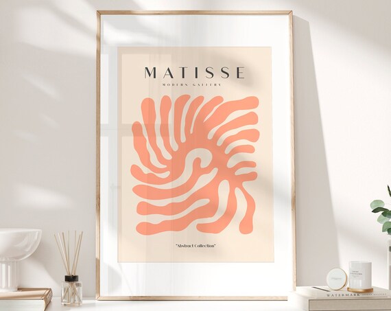 Matisse Print Henri Matisse Wall Art Matisse Exhibition Art Posters Unframed