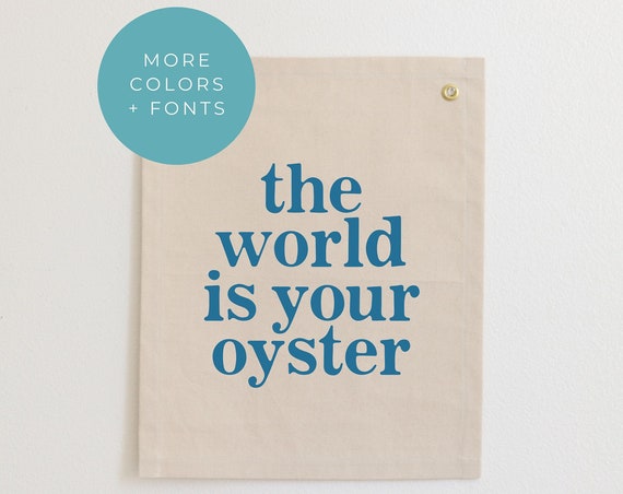 The World Is Your Oyster Surf Nursery Decor Art Print