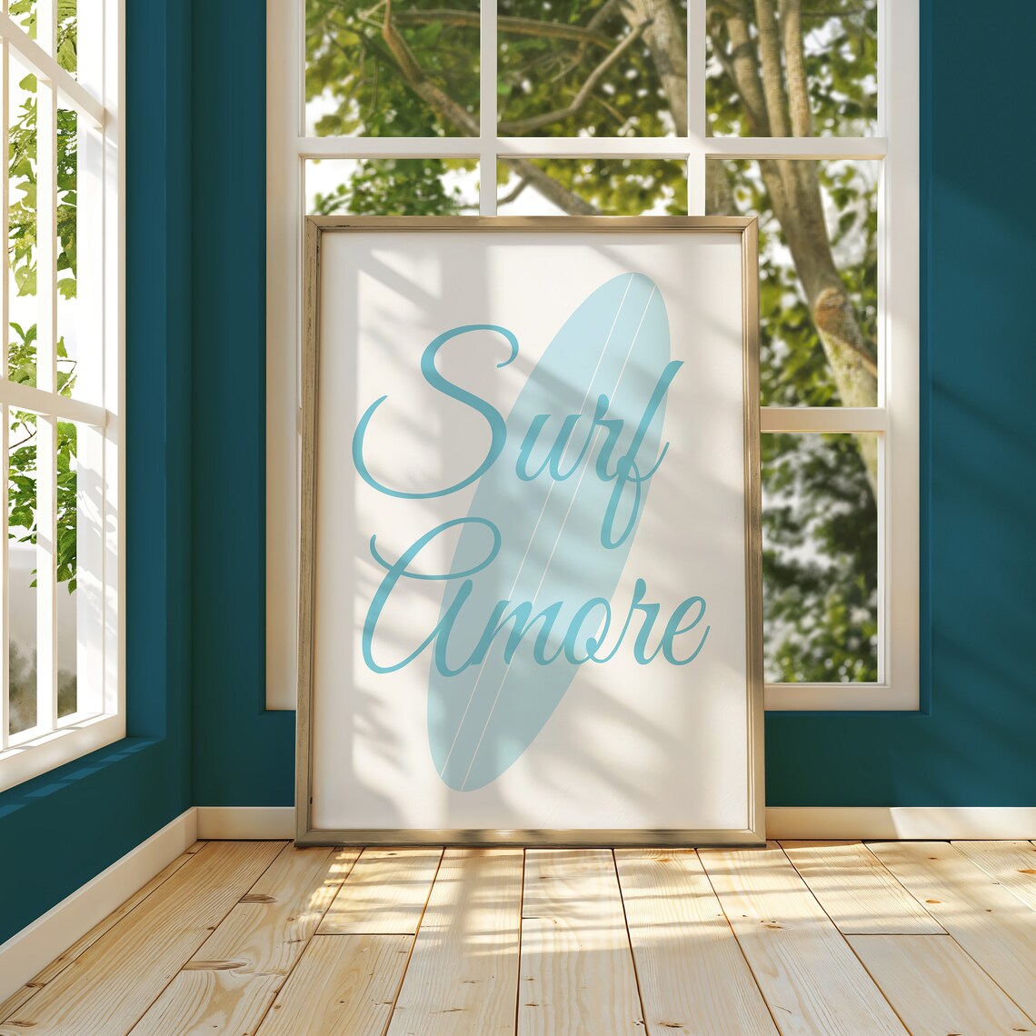 Surf Amore Wall Art Print - Image 2