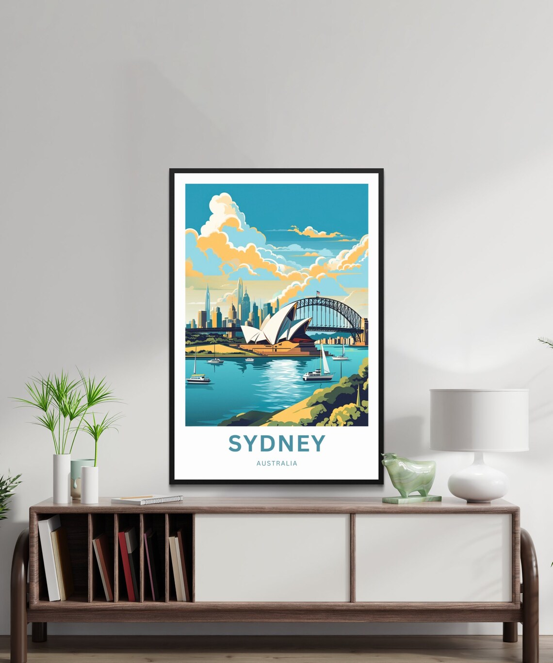 Sydney Travel Poster, Australia City Wall Art - Image 2