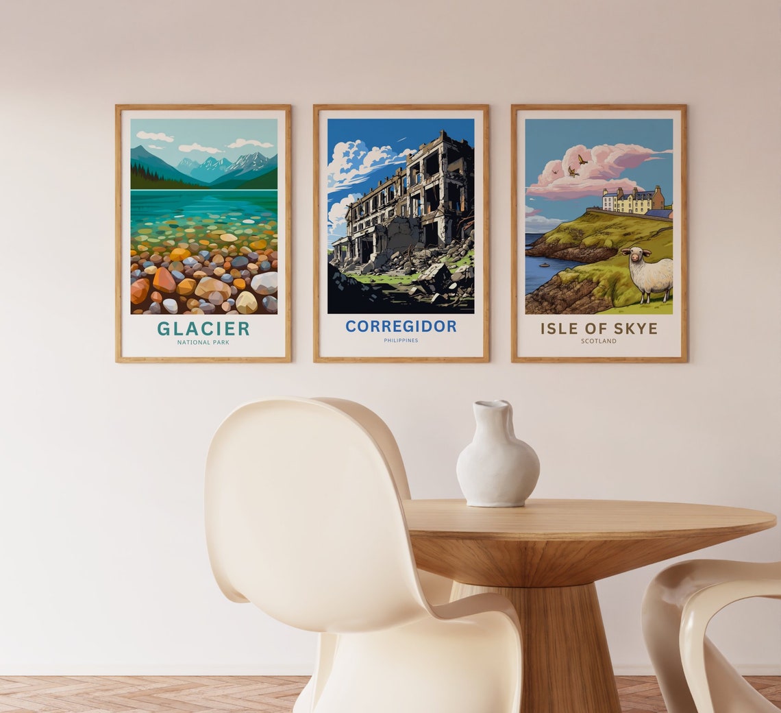 Corregidor Philippines Historic Ruins Landmark Personalized Art Poster - Image 3