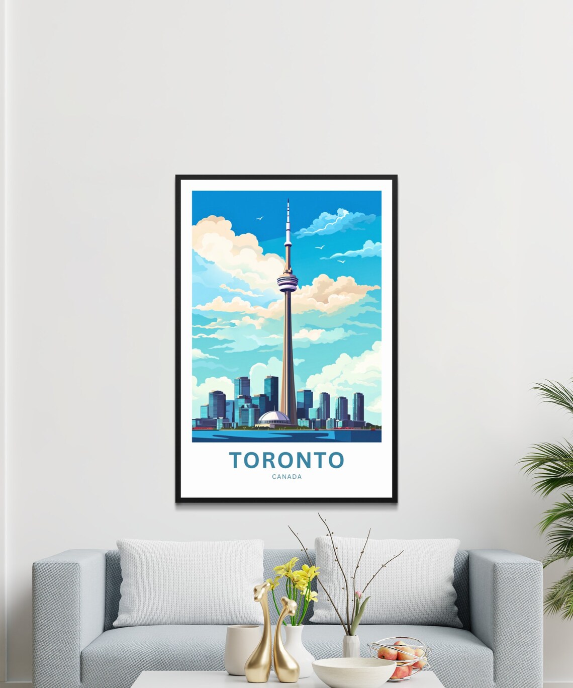Toronto Travel Print, Canada Wall Art Poster - Image 3