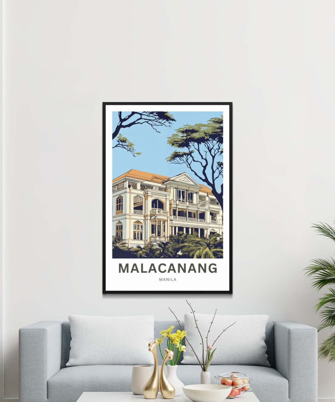 Malacanang Palace Manila Personalized Presidential Home Poster - Image 2