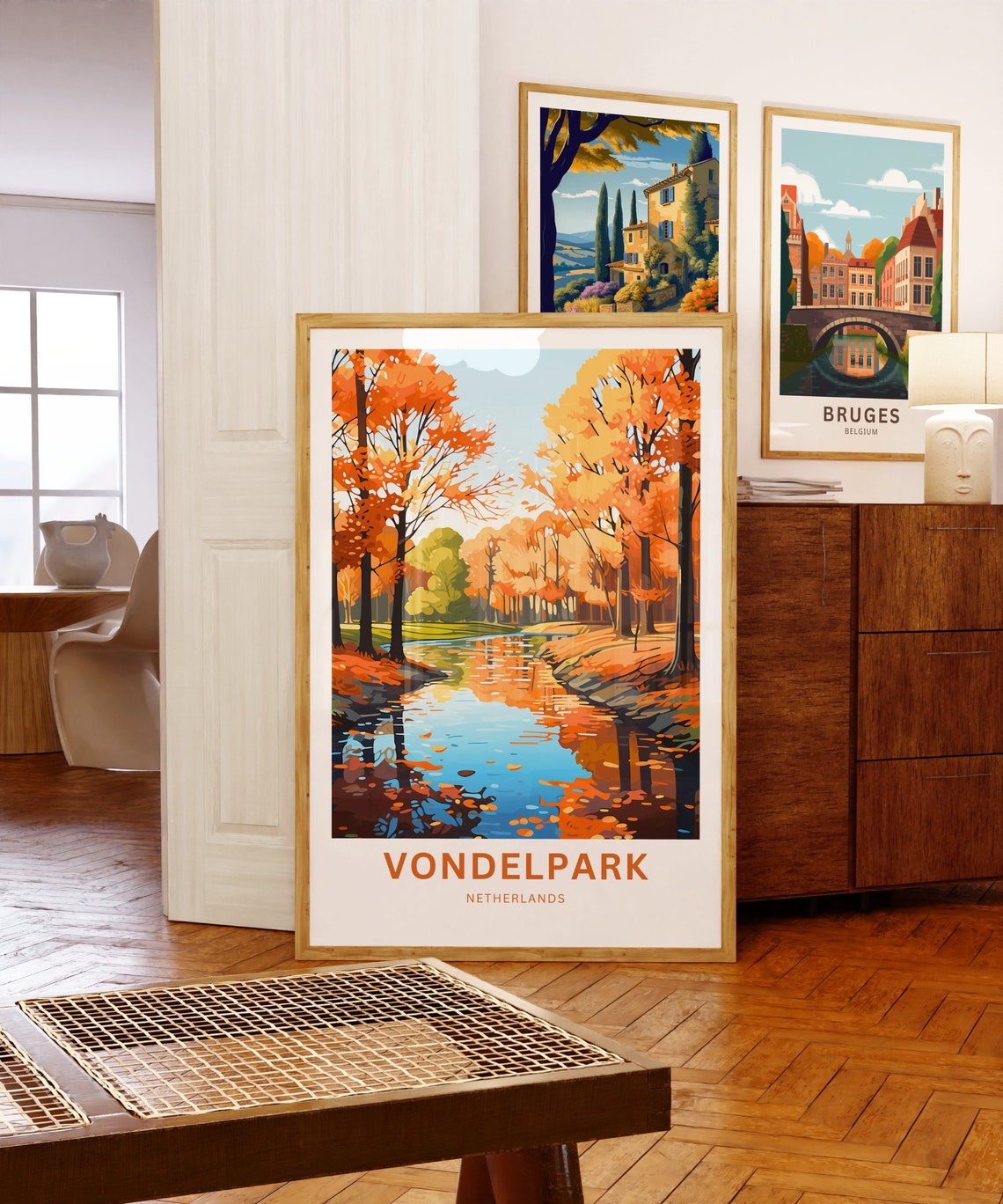 Vondelpark Travel Poster, Netherlands - Image 5