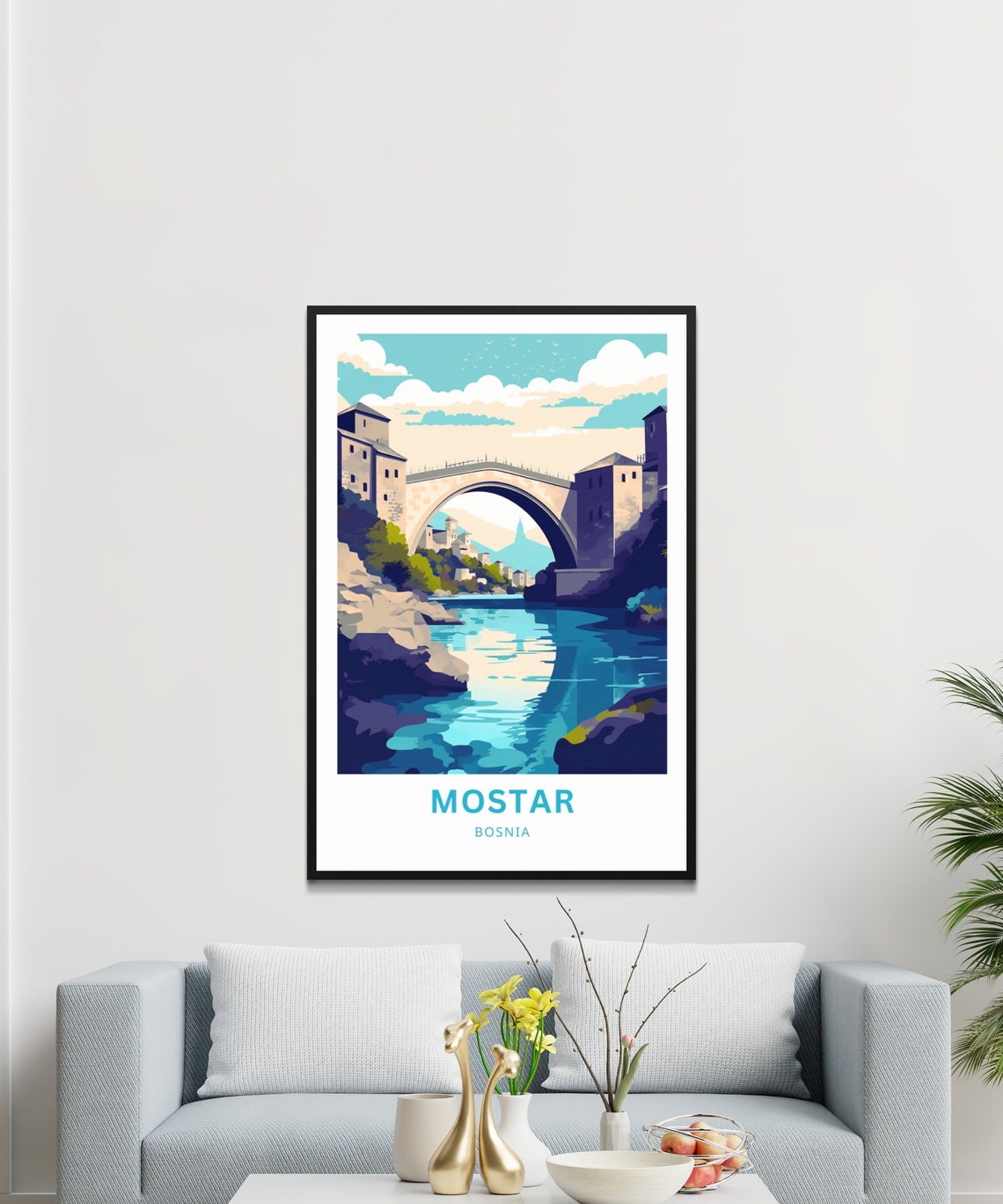 Ontario Canada Toronto Harbor Personalized Skyline Travel Poster - Image 3