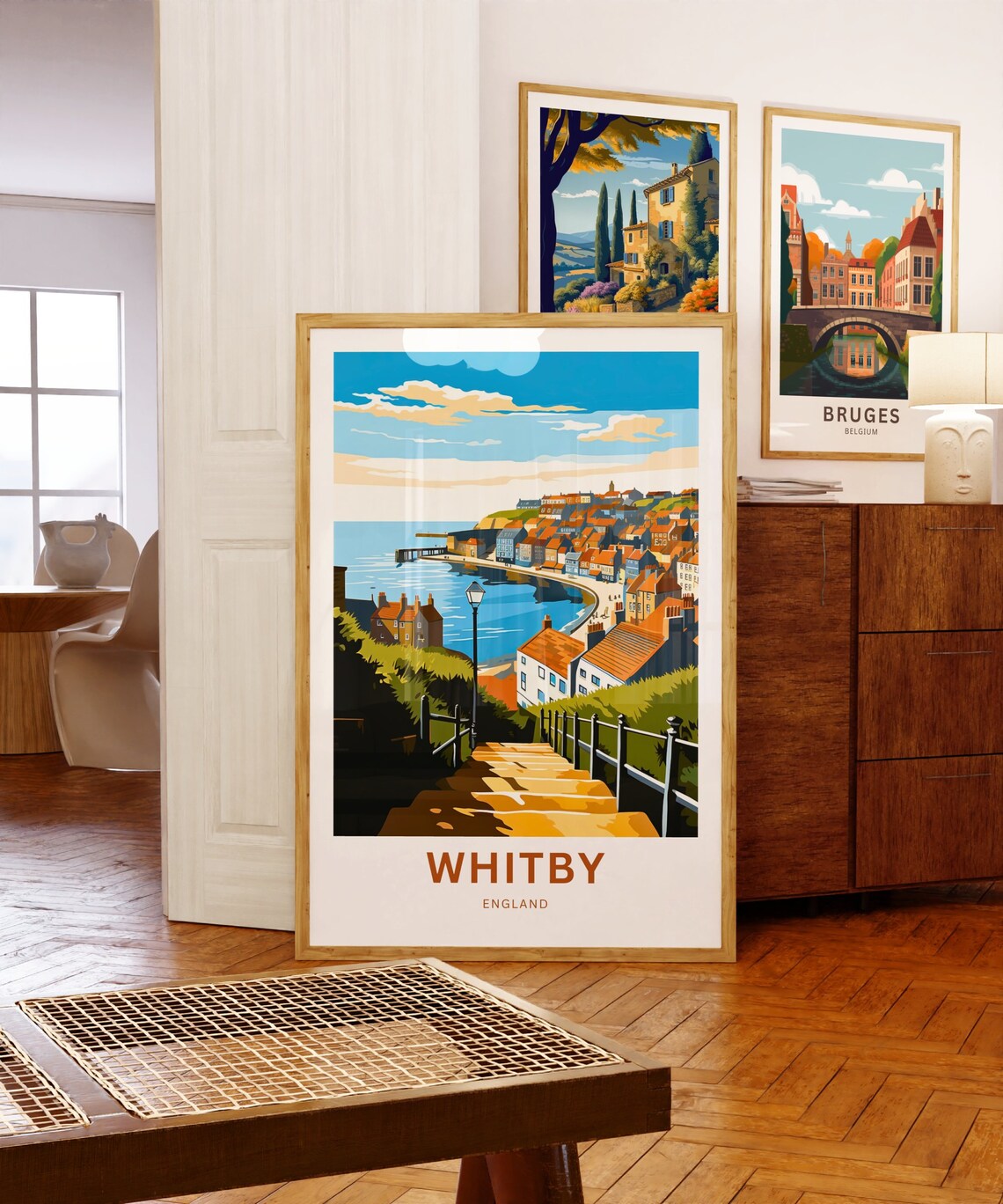 Whitby Travel Poster, England Place Print - Image 5