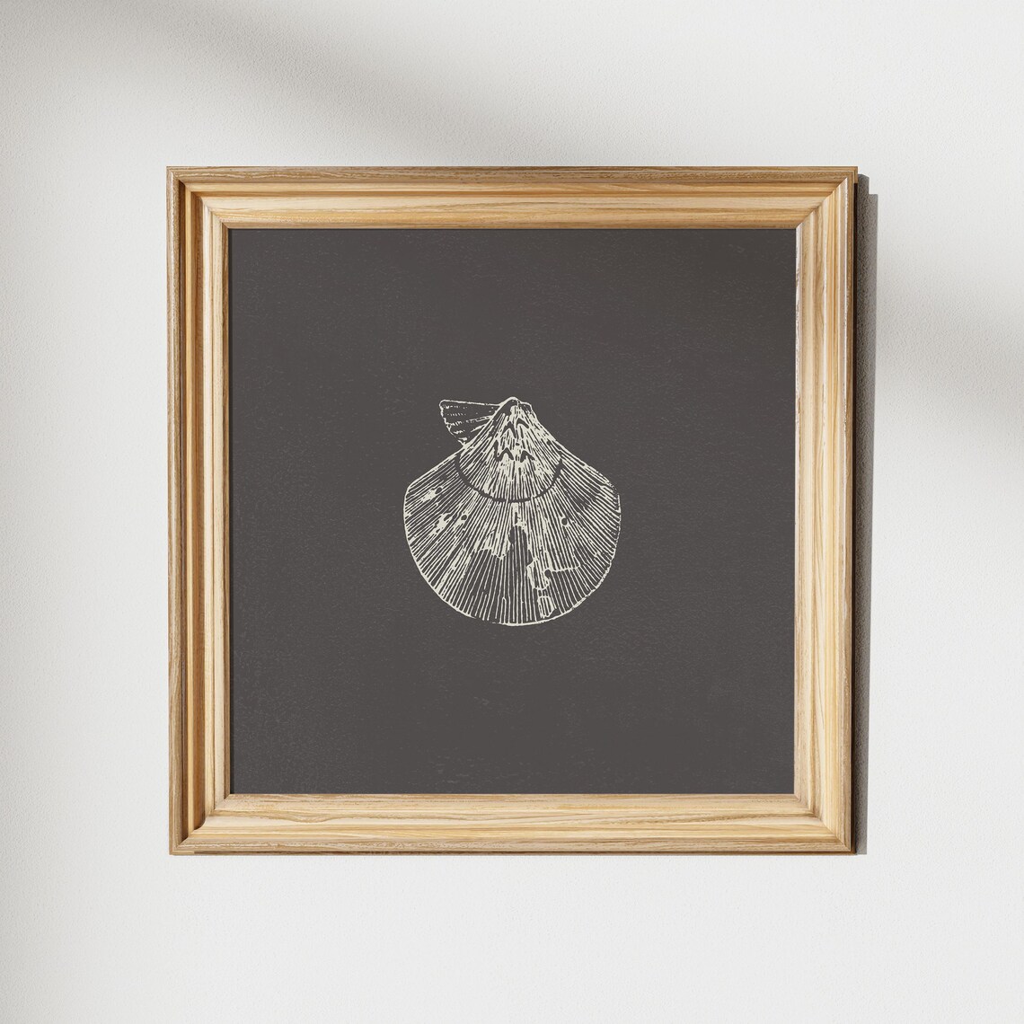 Nautical Shell Art Print, Trendy Decor Illustration - Image 5