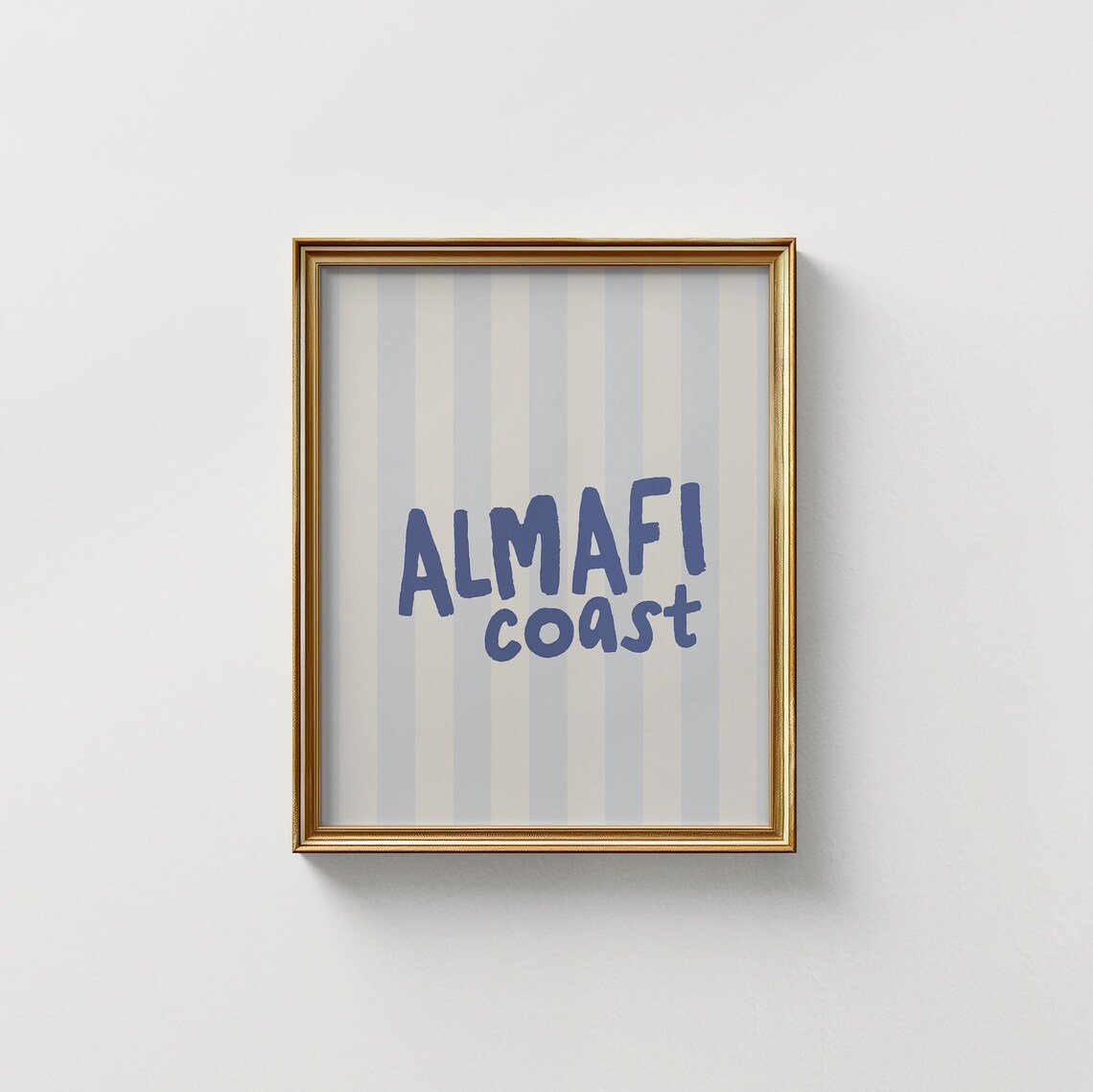 Almafi Coast Vertical Illustration, Personalized Gift - Image 4