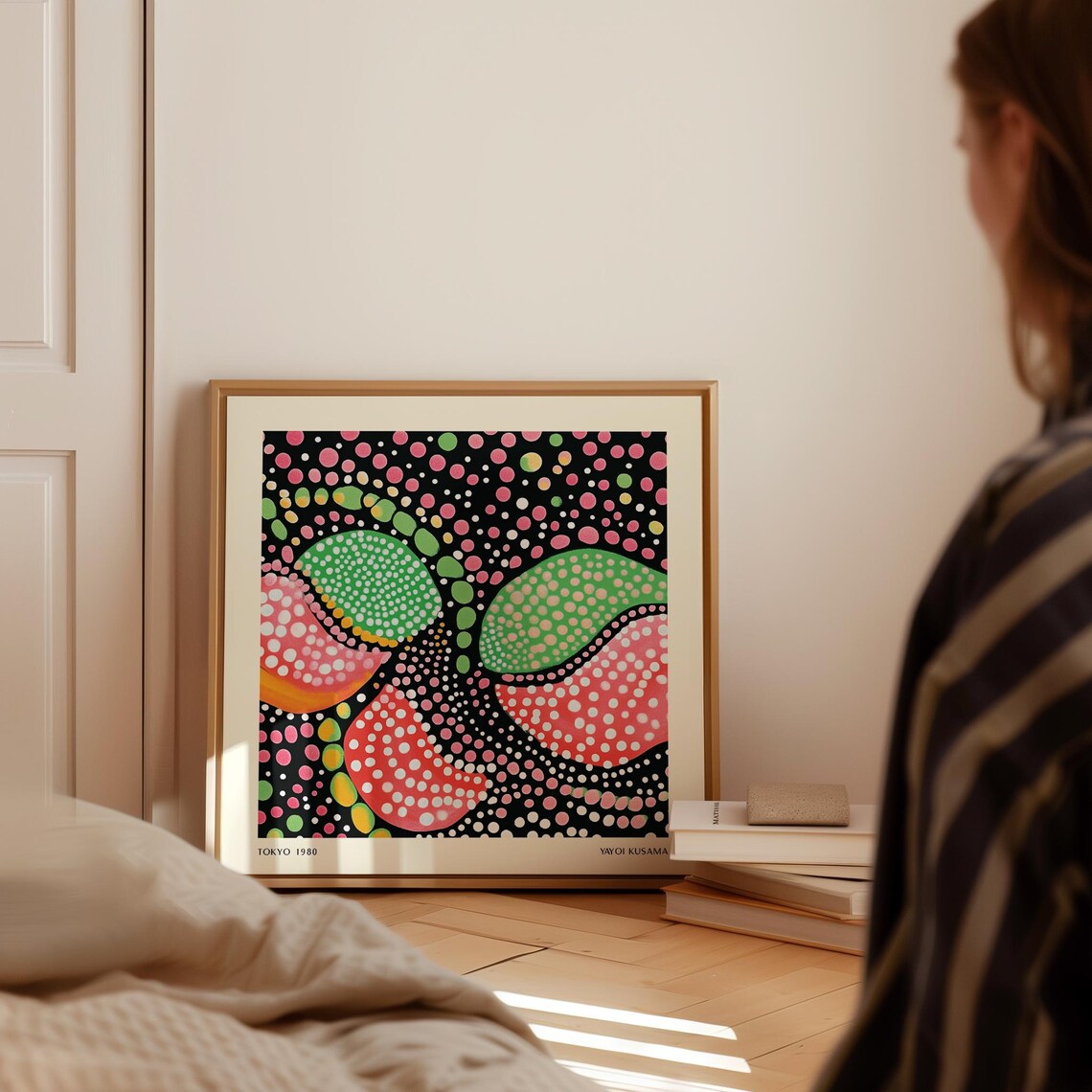 Abstract Fruit, Yayoi Kusama Inspired Poster - Image 3