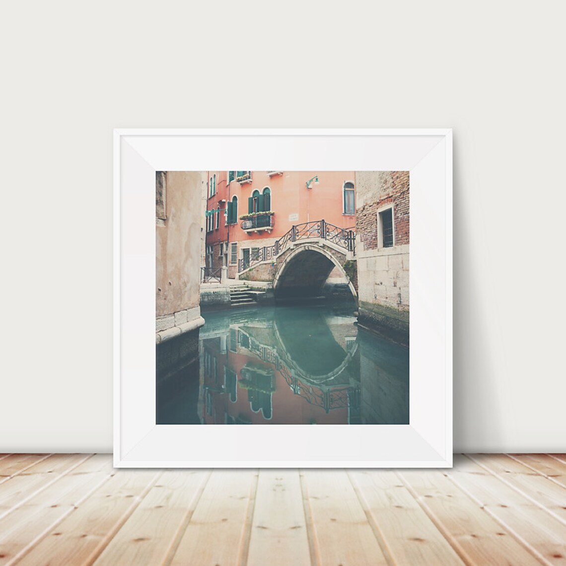 Venice Bridge Photograph, European Travel Art Print