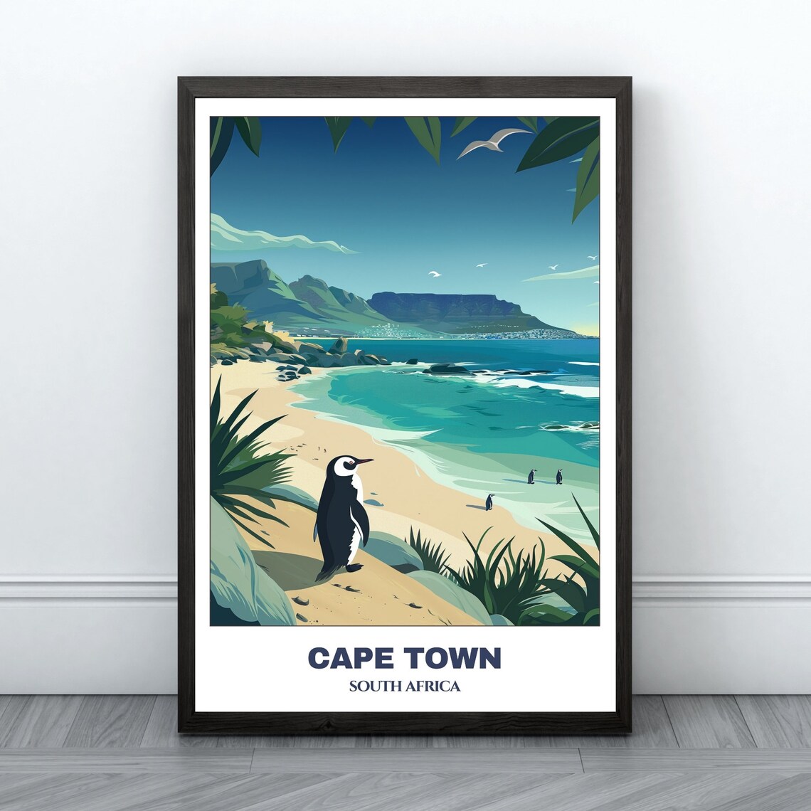 Cape Town Painting Home Decor Wall Art Print