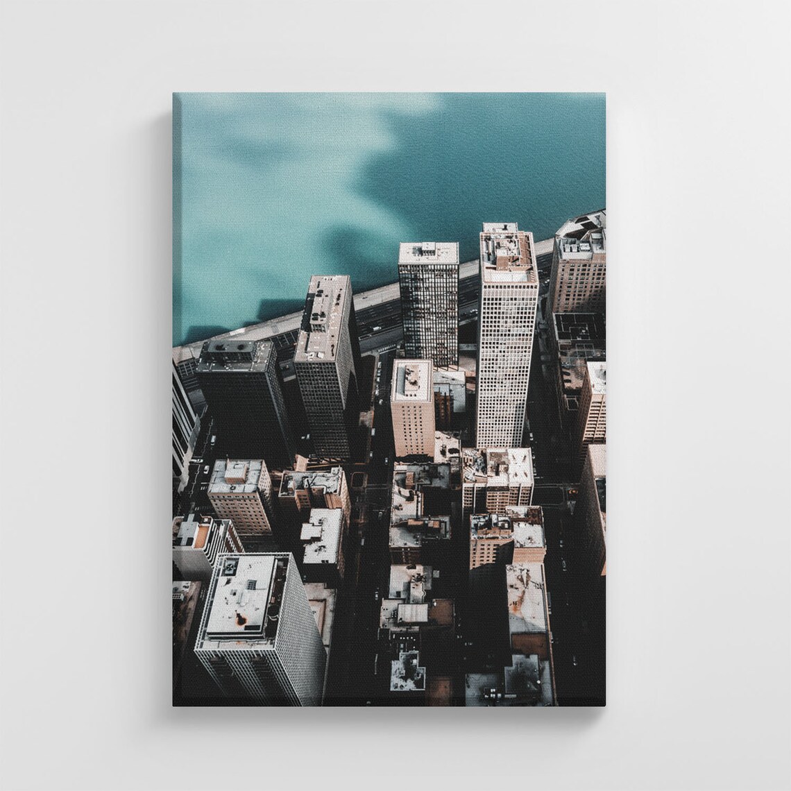 City Coast Cityscape Landscape, Home Decoration