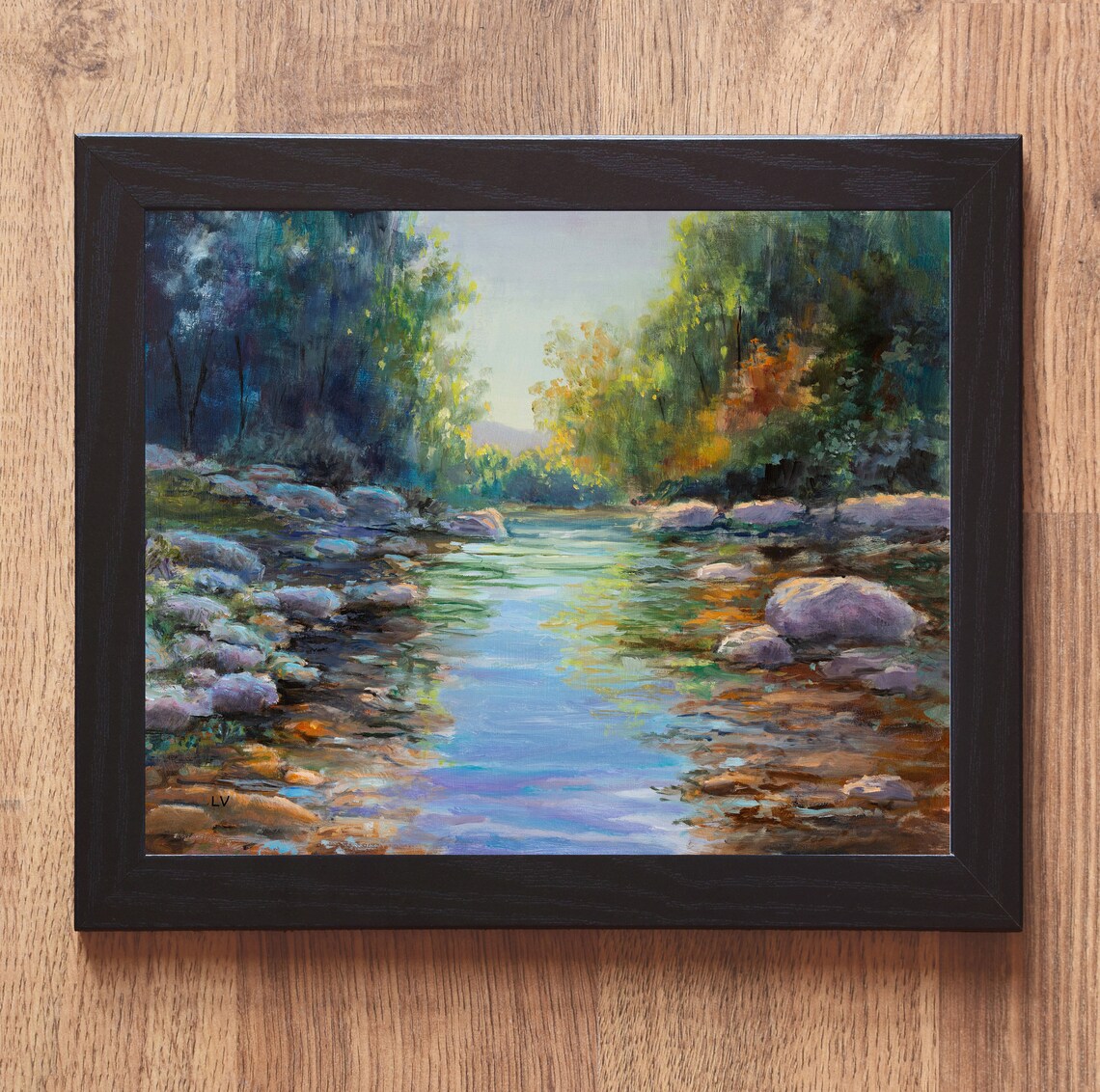 Buffalo National River Arkansas Landscape Art Print - Image 6