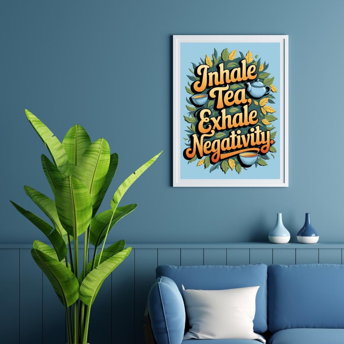 Tea Humor Wall Art Print, Tea Lover Decor - Image 6