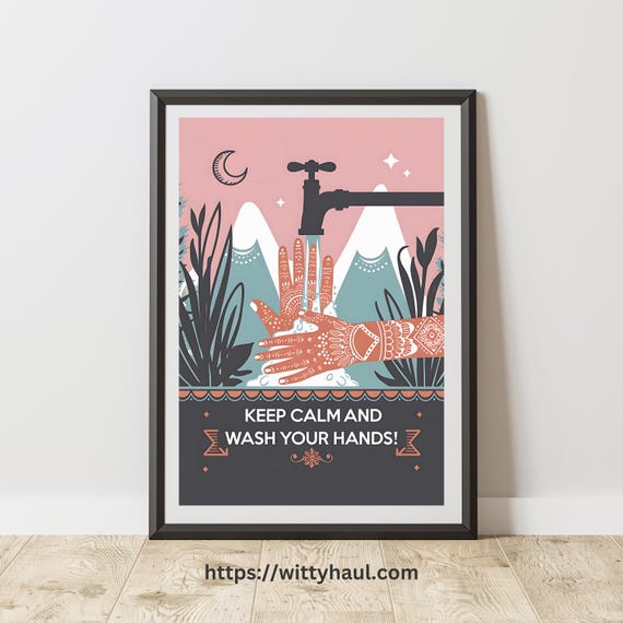 Funny Toilet Art Print, Bathroom Decor
