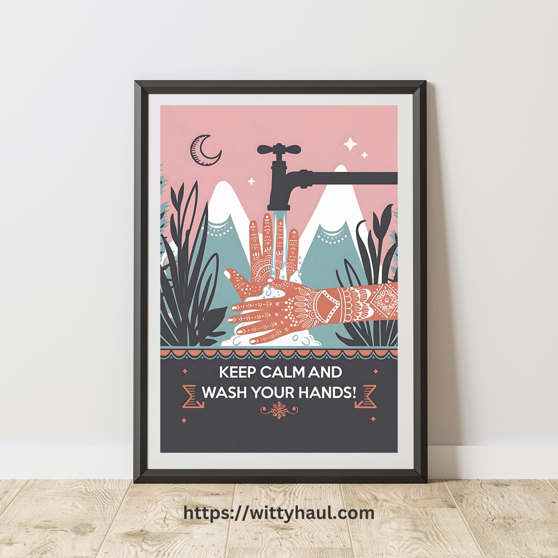 Funny Toilet Art Print, Bathroom Decor