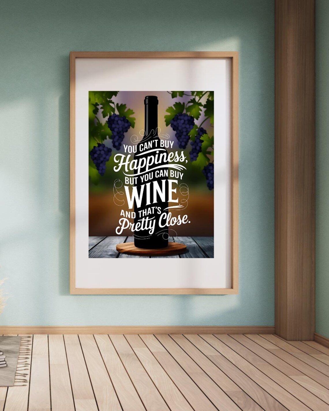 Wine Quote, Modern Wine Poster - Image 6