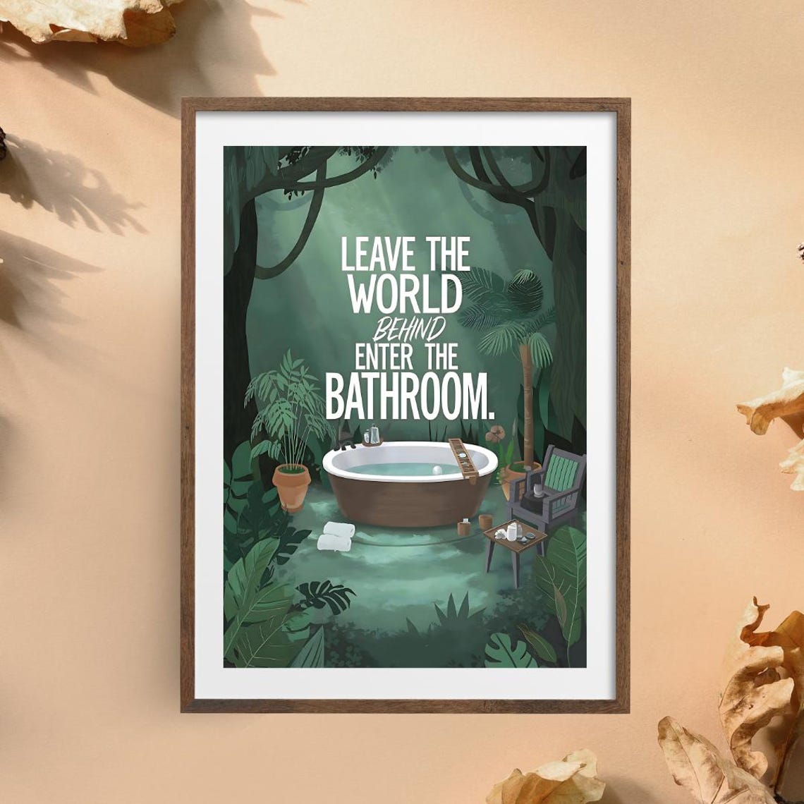 Funny Toilet Bathroom Decor Art Print - Image 4