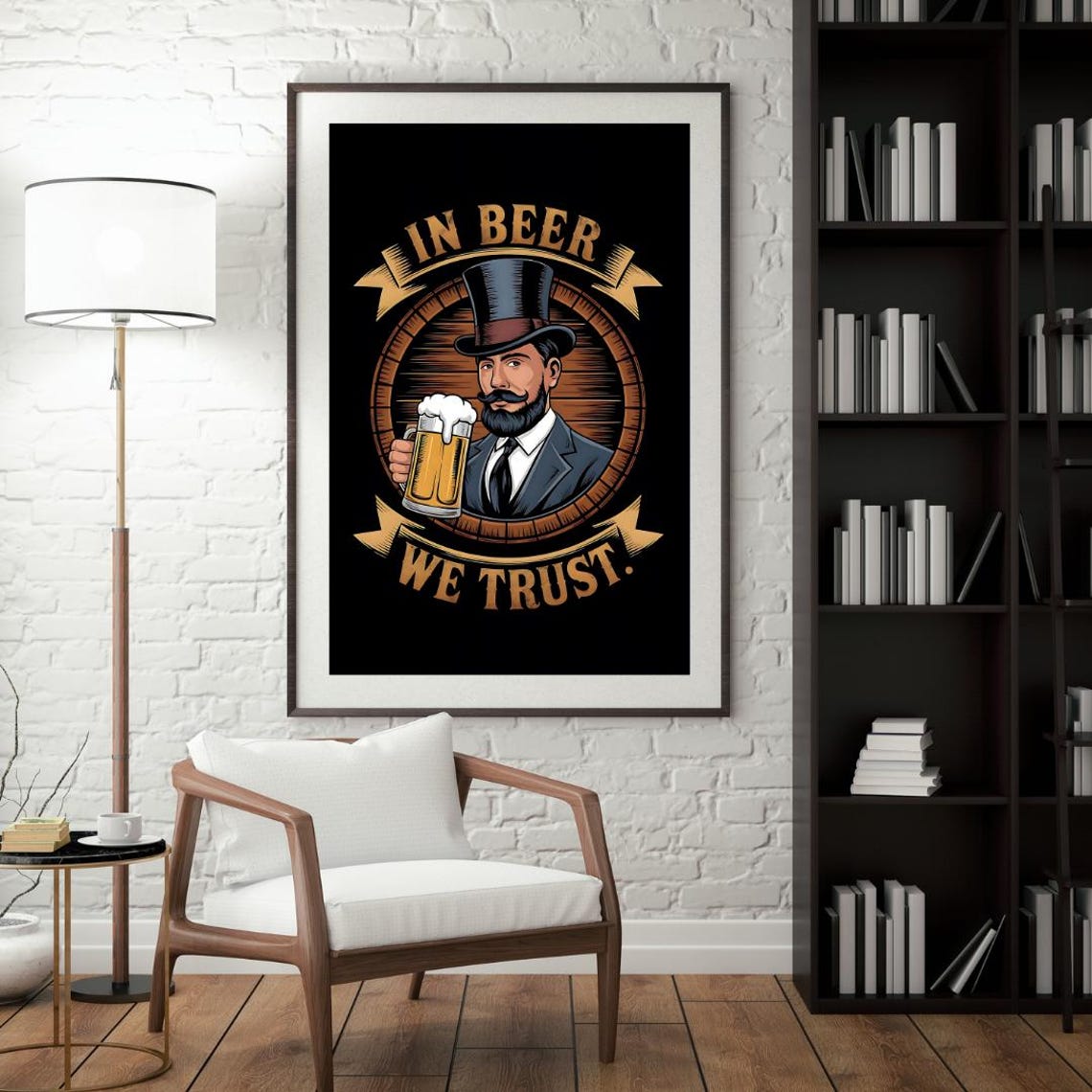 Beer Wall Art, Funny Beer Humour Poster - Image 6