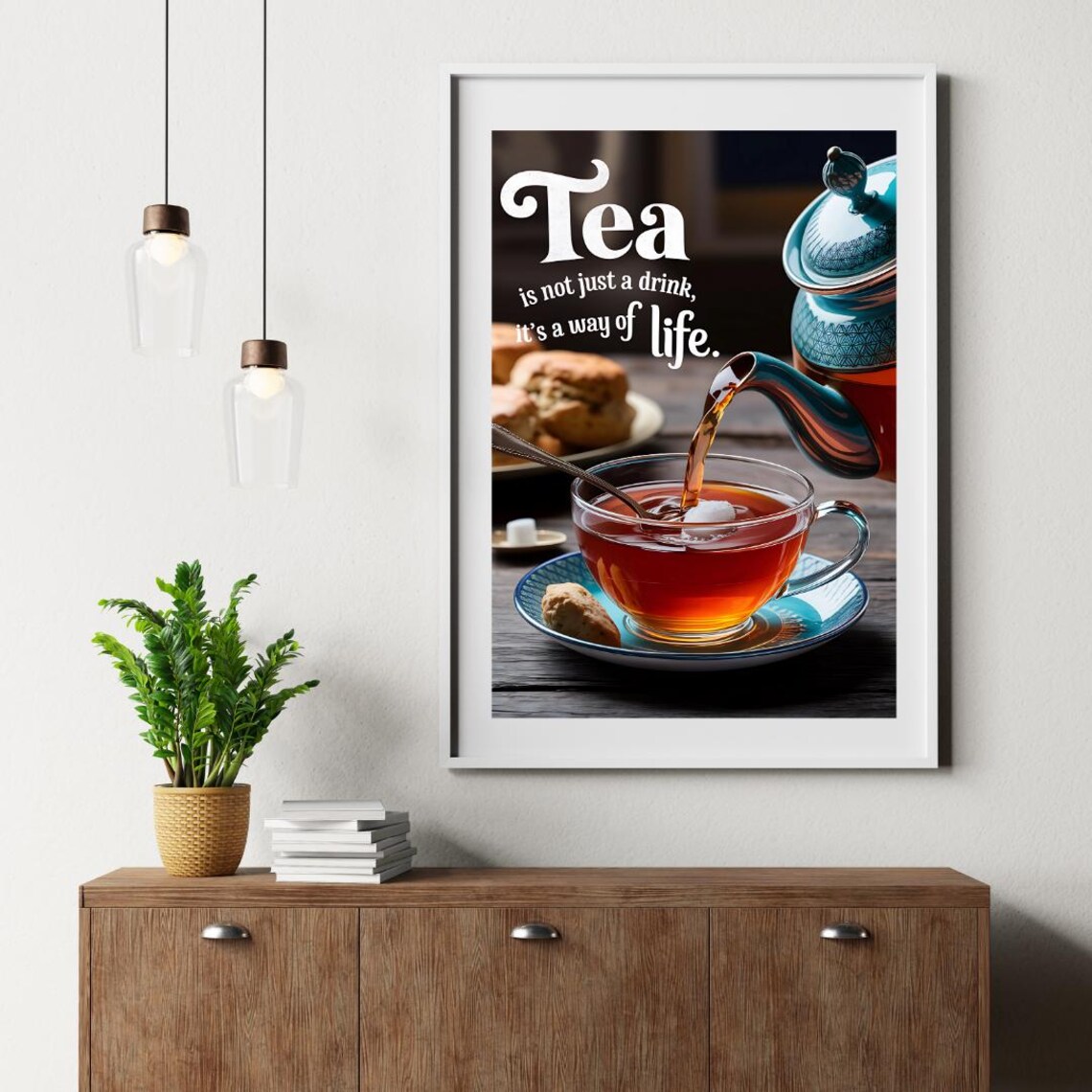 Tea Wall Art, Tea Lover Gift Poster - Image 2