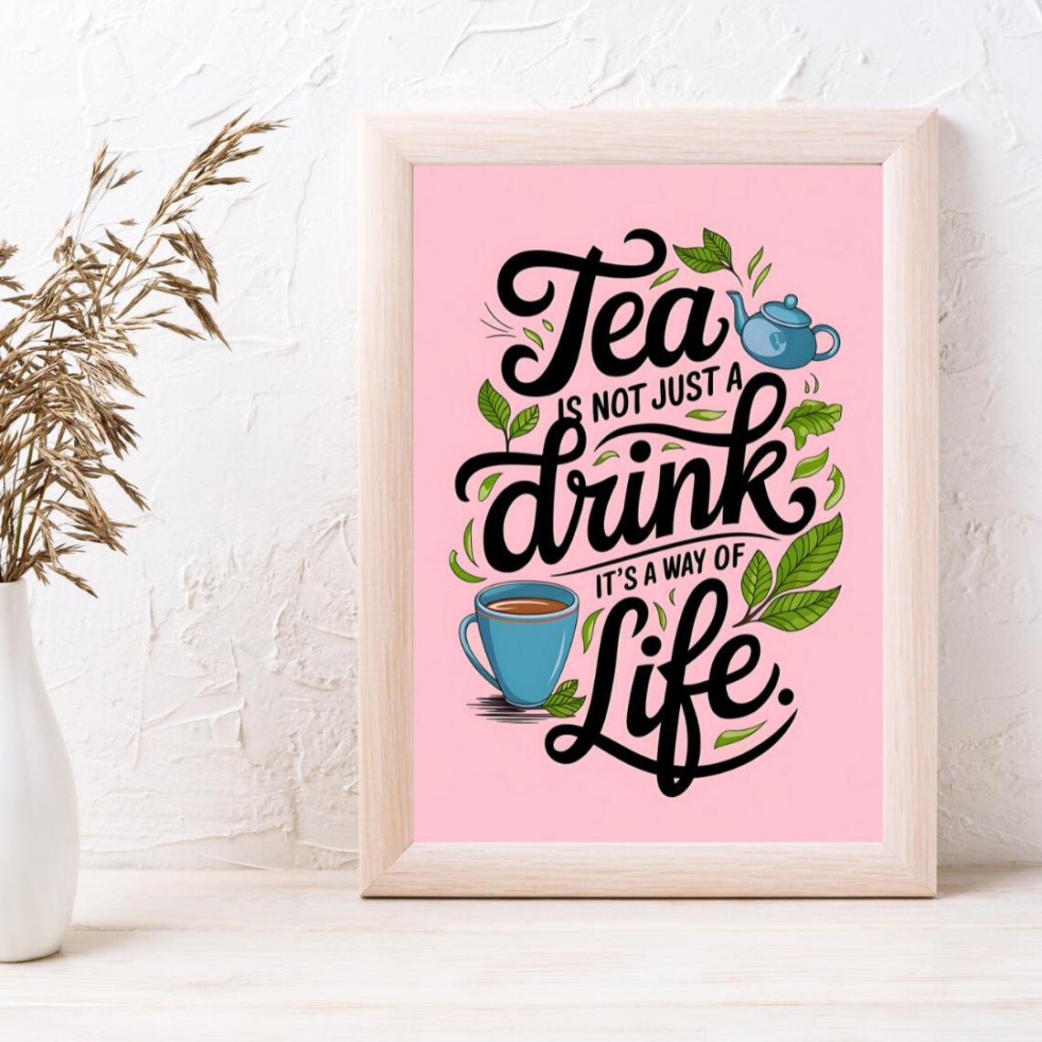 Tea Humor Art Print, Tea Lover Decor - Image 2