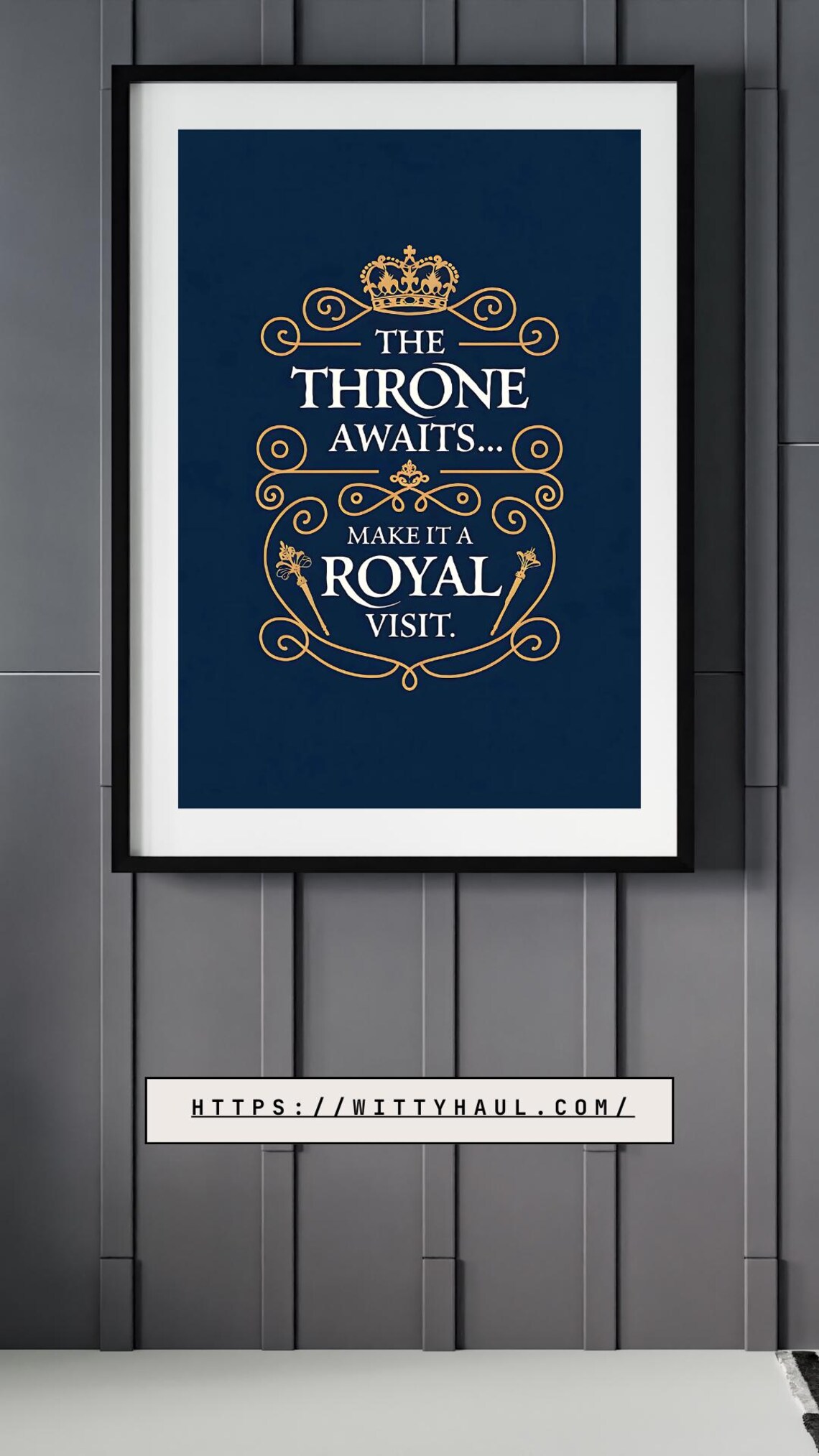 Funny Bathroom Quote, Toilet Humor Poster - Image 6