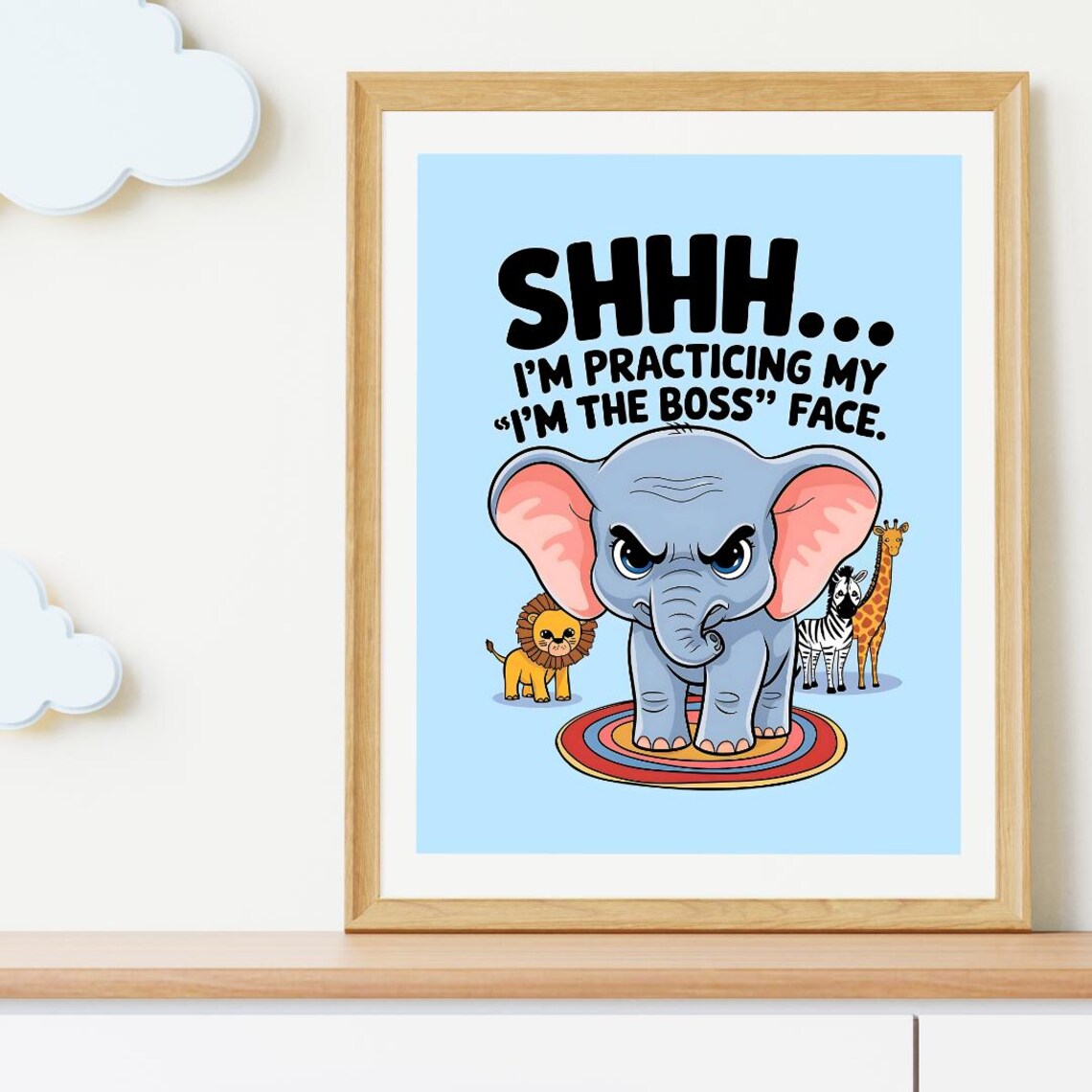 Baby Nursery Art Prints, Funny Humorous Decor