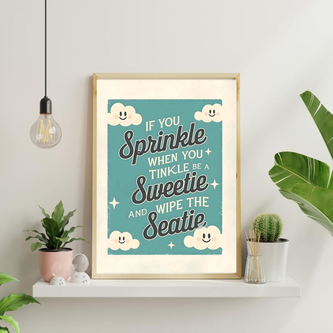 Funny Toilet Art Print, Bathroom Decor - Image 2