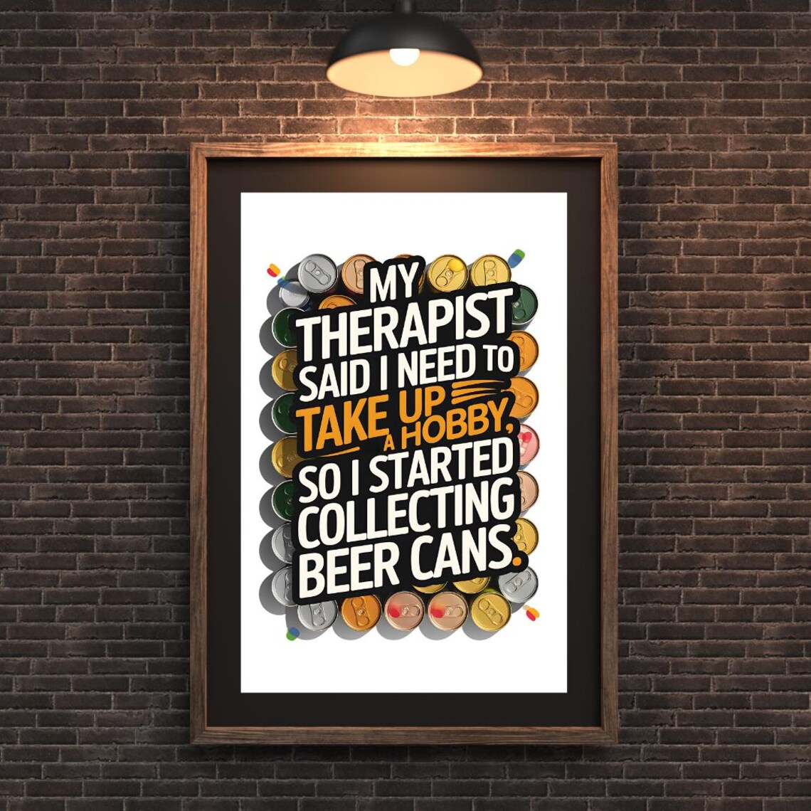 Beer Wall Art, Funny Beer Humor Poster Print - Image 5