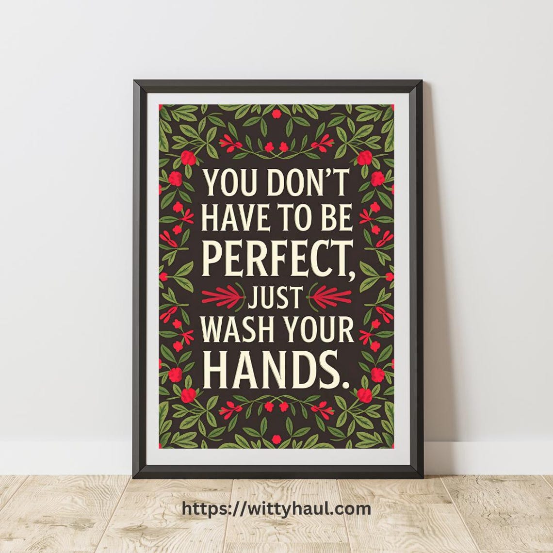 Funny Toilet Humor Bathroom Wall Decor Art Print