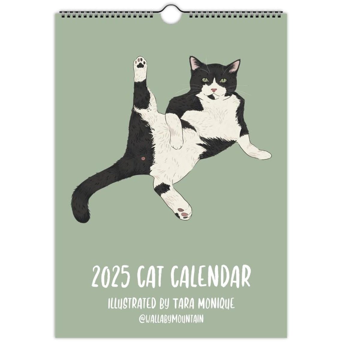 2025 Cat Modern Travel Poster
