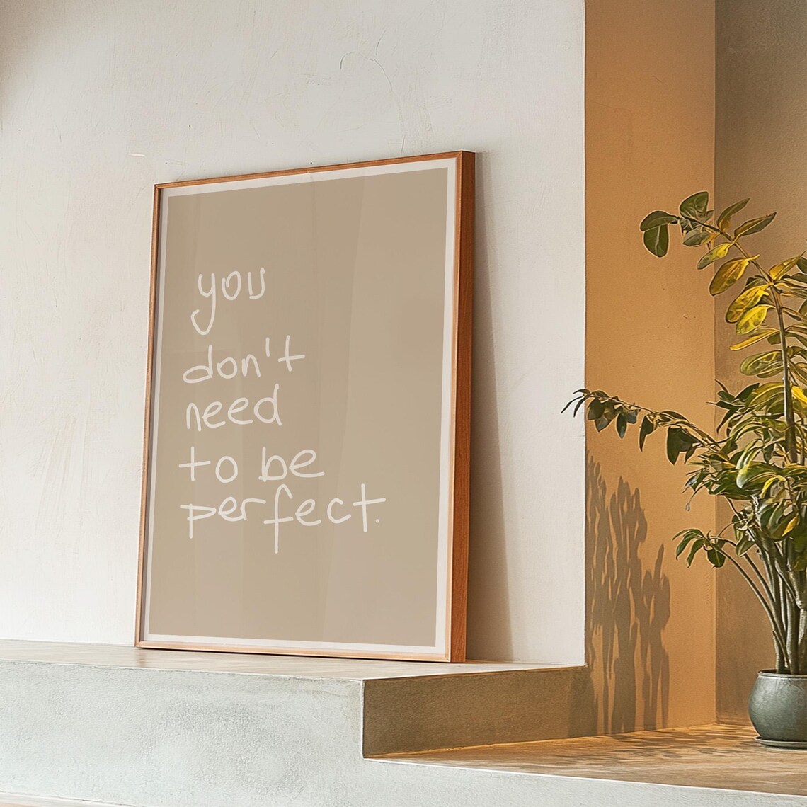 Inspirational Saying Typography Art Print - Image 4