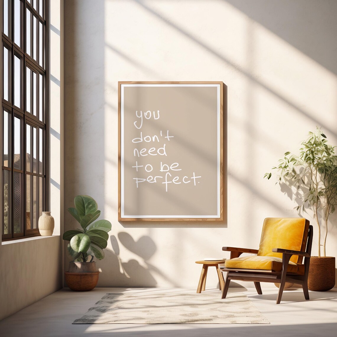 Inspirational Saying Typography Art Print - Image 3