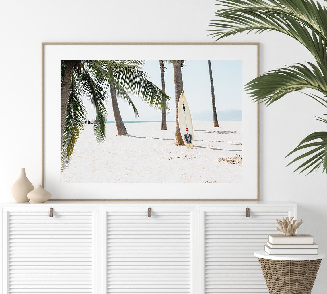 Surf Beach Wall Art Surfing Print Beach Themed Decor Surf Photography Beach Art Surf Boards Art - Image 2