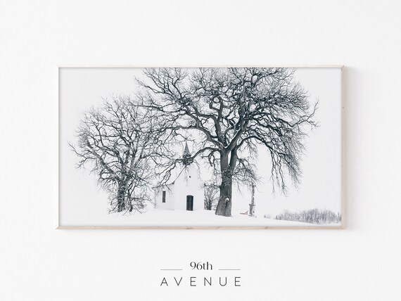 Winter Landscape Art for TV
