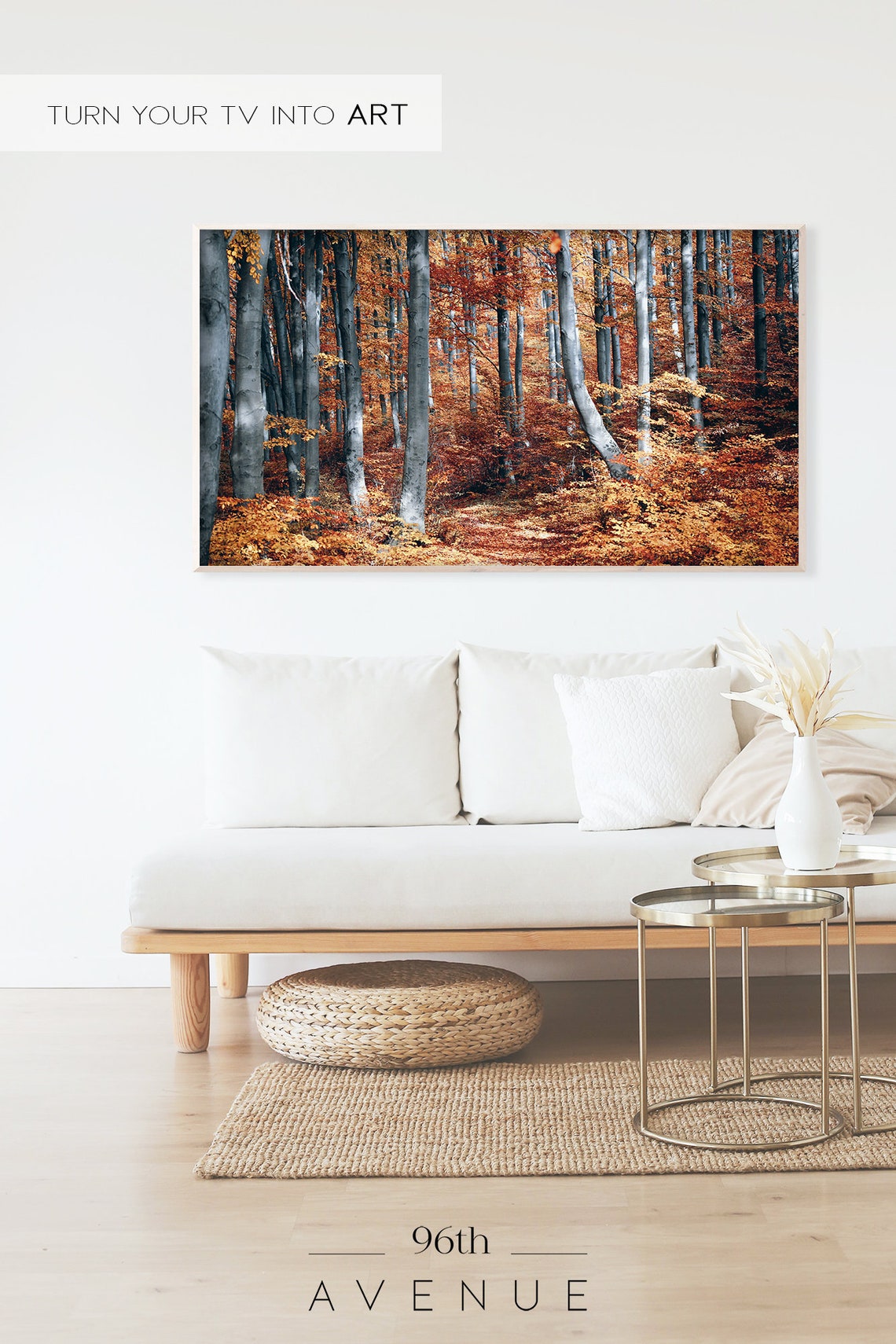 Frame Tv Art Fall Forest - Image 2