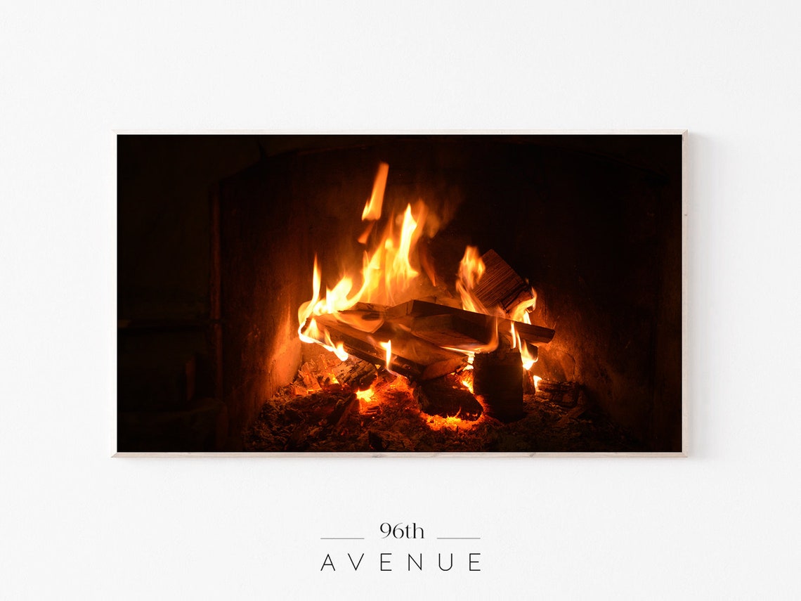 Fire Frame - Abstract Modern Art