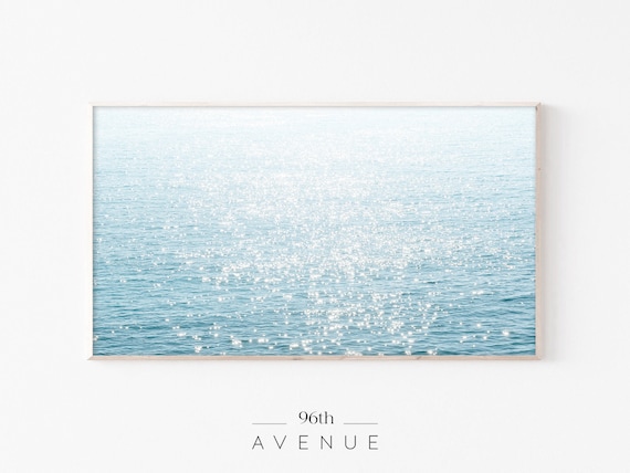 Ocean Water Smart TV Art Print