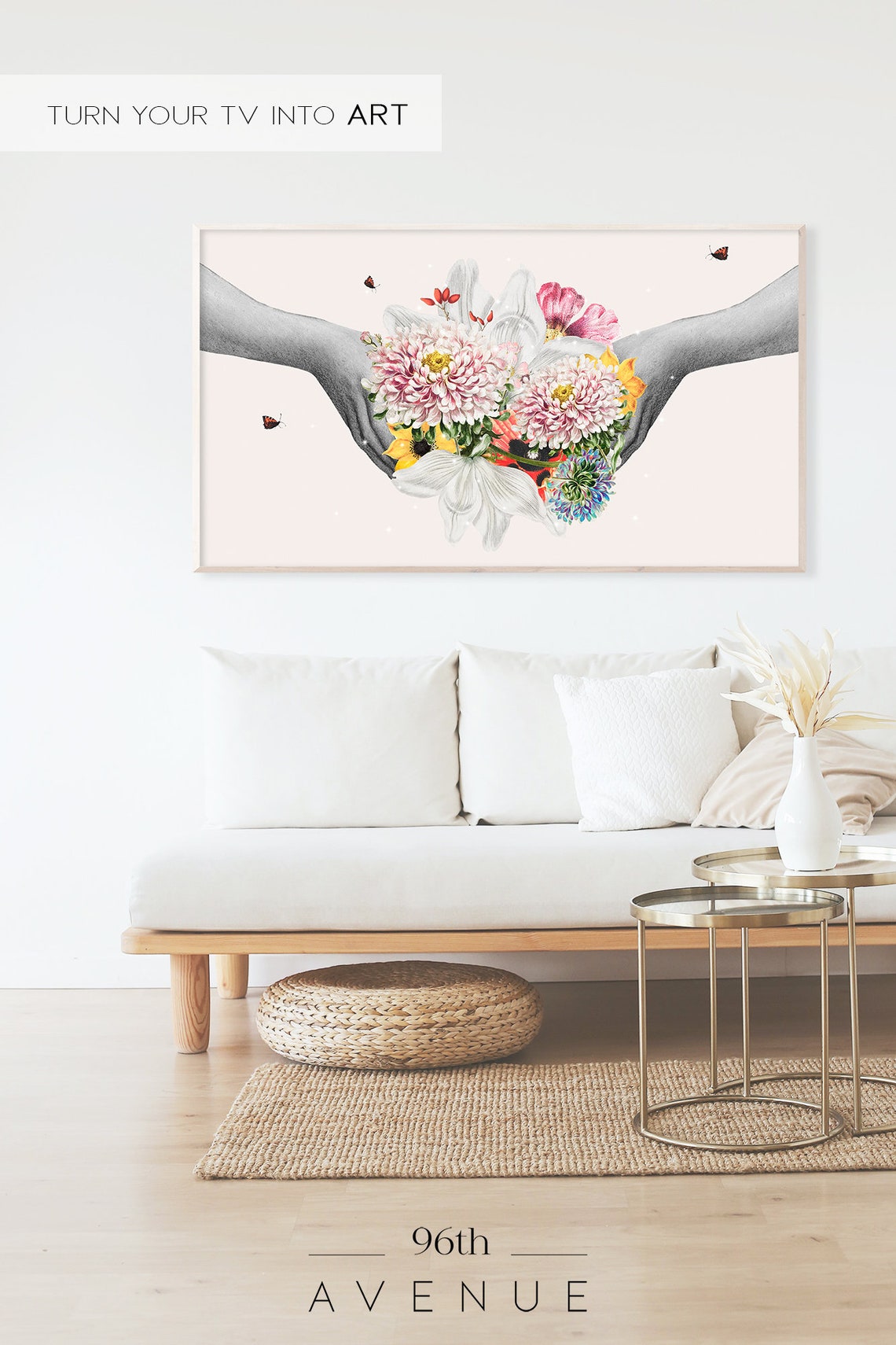 Spring Floral Art for TV - Image 2