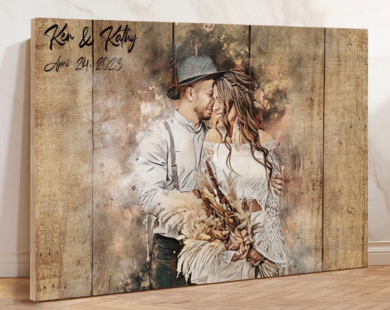 Personalized Wedding Gift For Couple, Table Decor