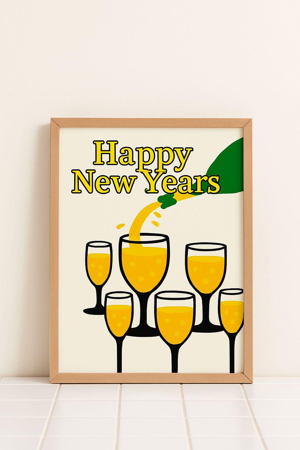 Happy New Year Poster Art