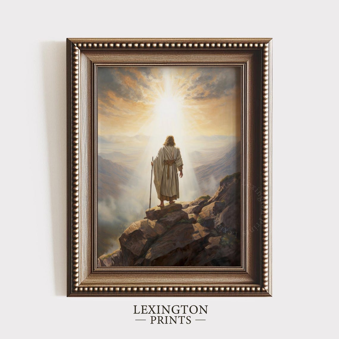 Jesus Art Christian Wall Art Christian Art Jesus Art Christian Print Religious Art Oil Painting Christian Painting Bible Art 387 - Image 5