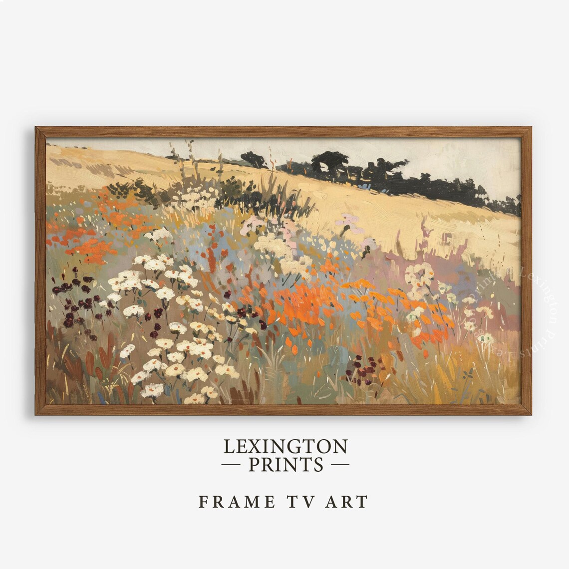 Fall Wildflower Tv Art Fall Tv Art Frame Tv Art Spring Tv Art Wildflower Tv Art Fall Decor Vintage Autumn Tv Art Floral Art 747 - Image 5