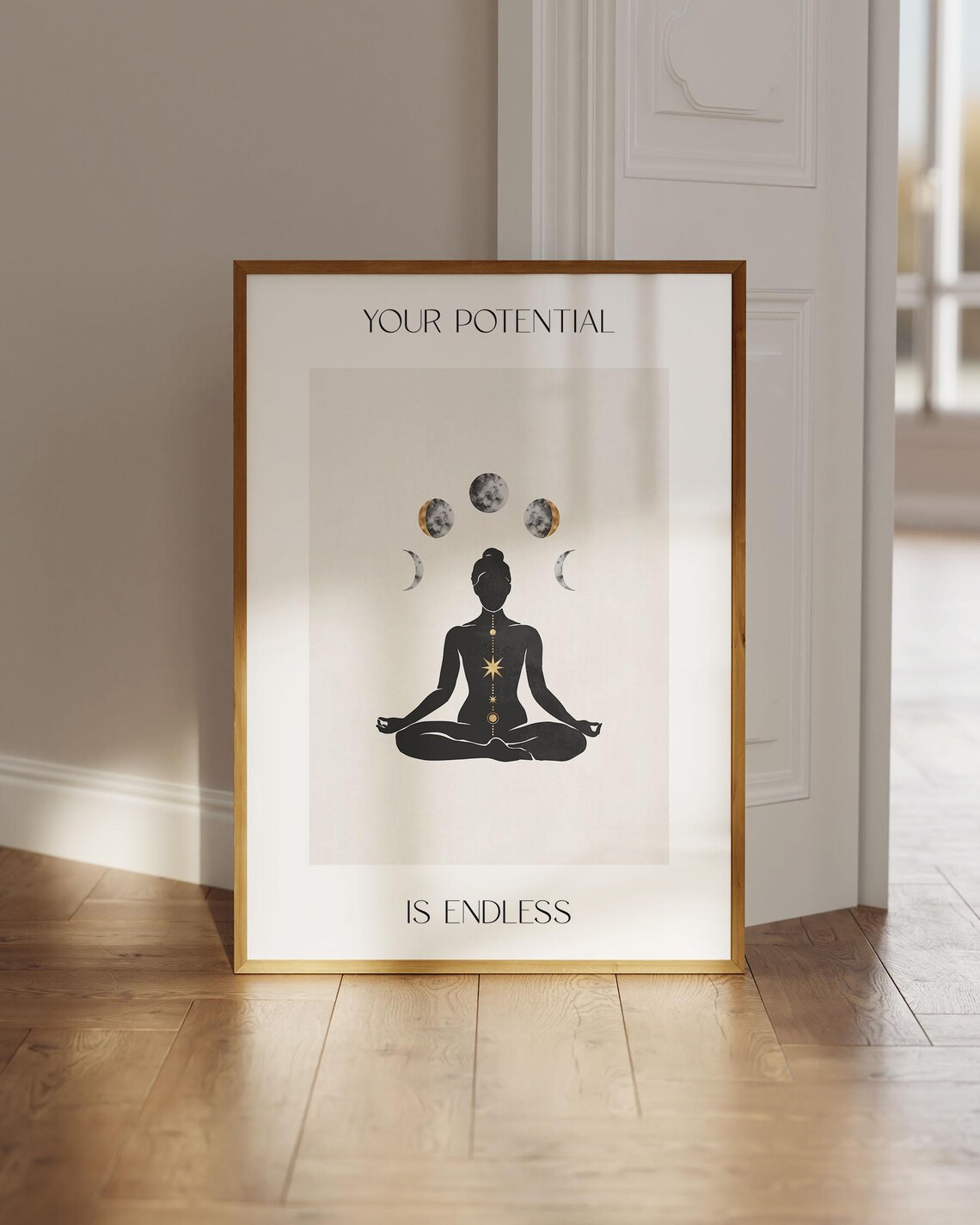 Your Potential Is Endless Quote Art Print