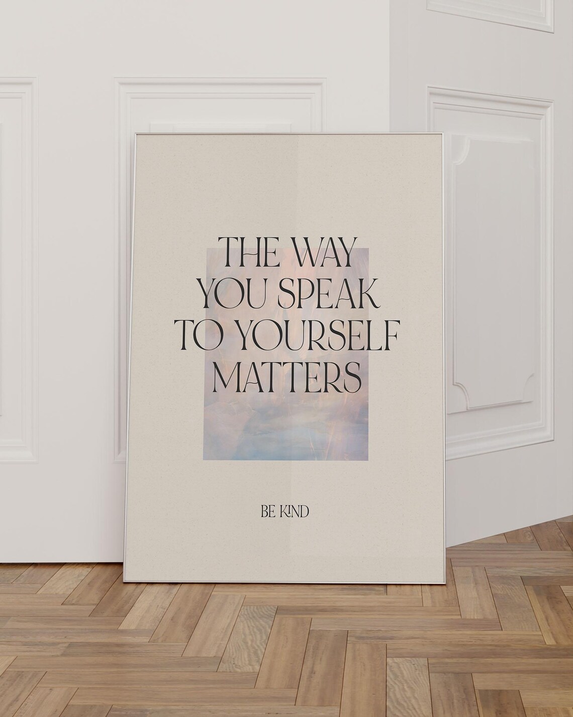 Positive Wall Art Mindfulness Poster Print